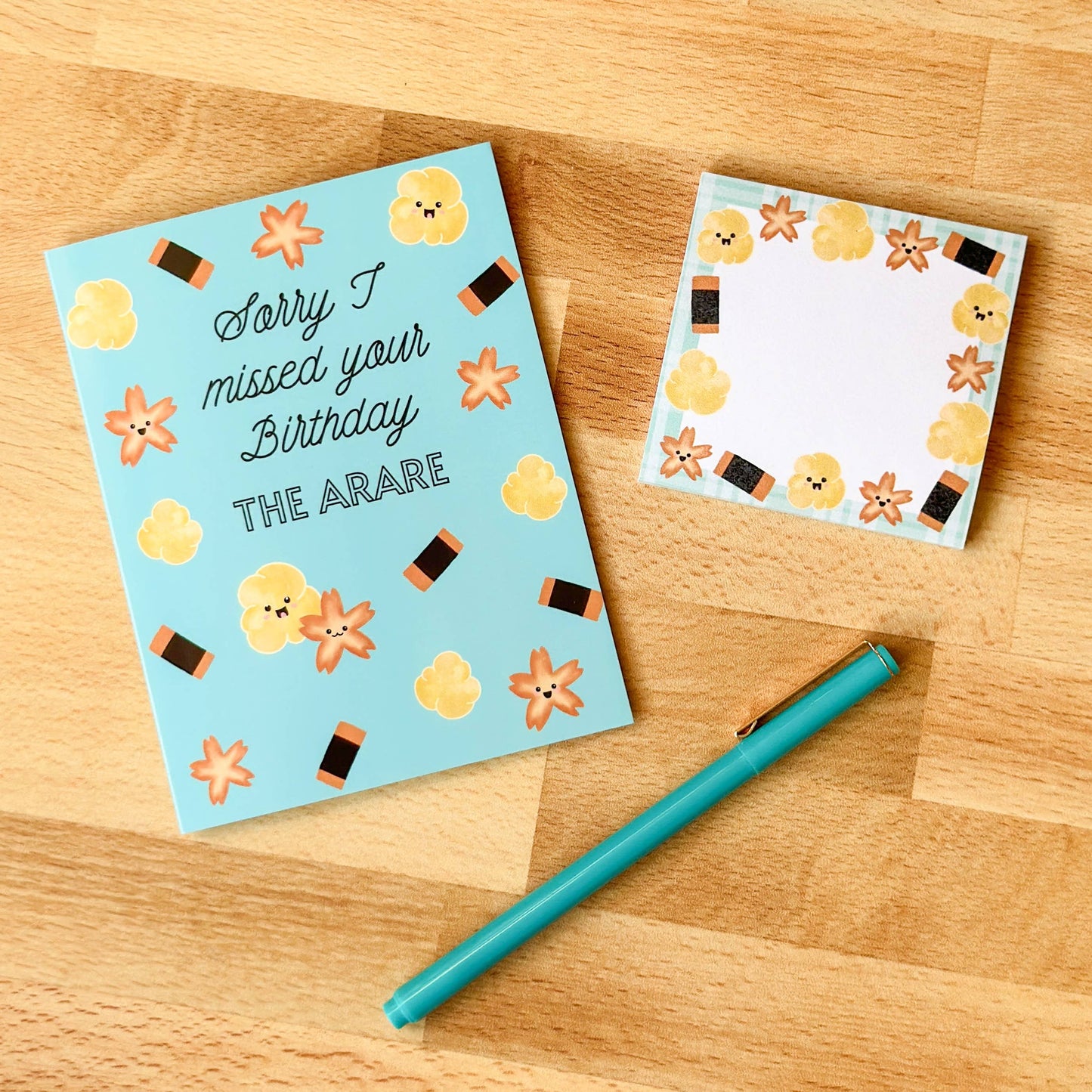 Sorry I Miss Your Bday the Arare Card