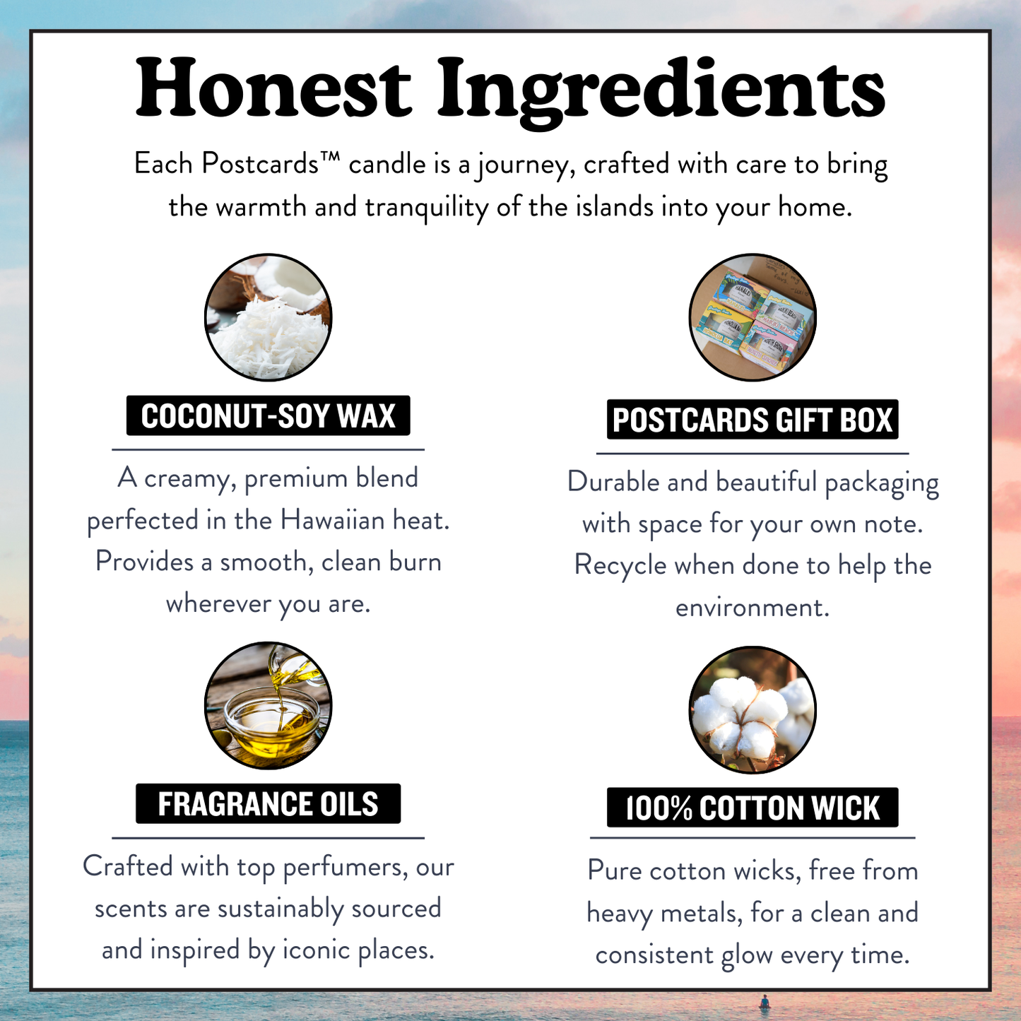 Kona, Hawaii | Scented Destination Candle