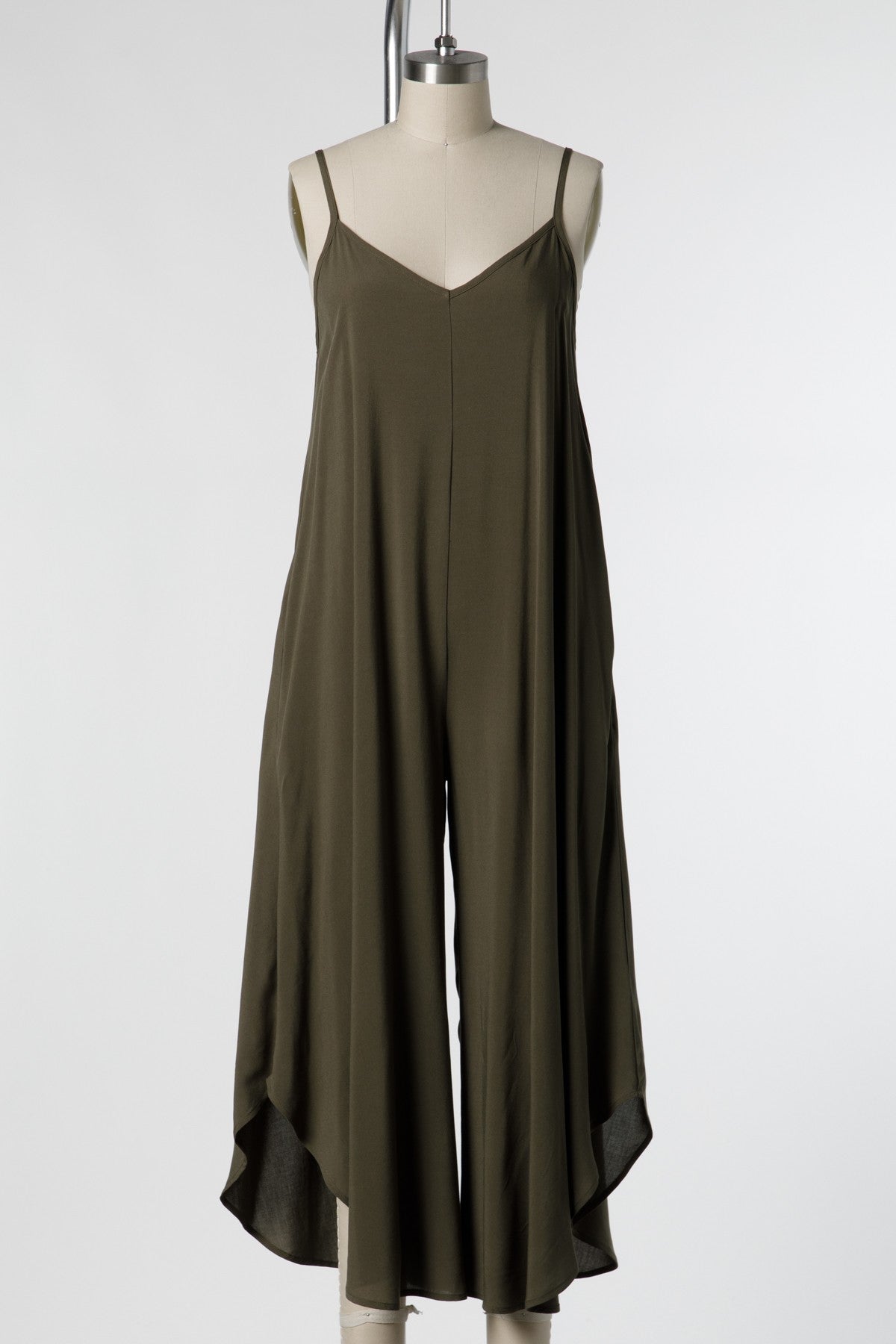 Woven Slouchy Cami Jumpsuit