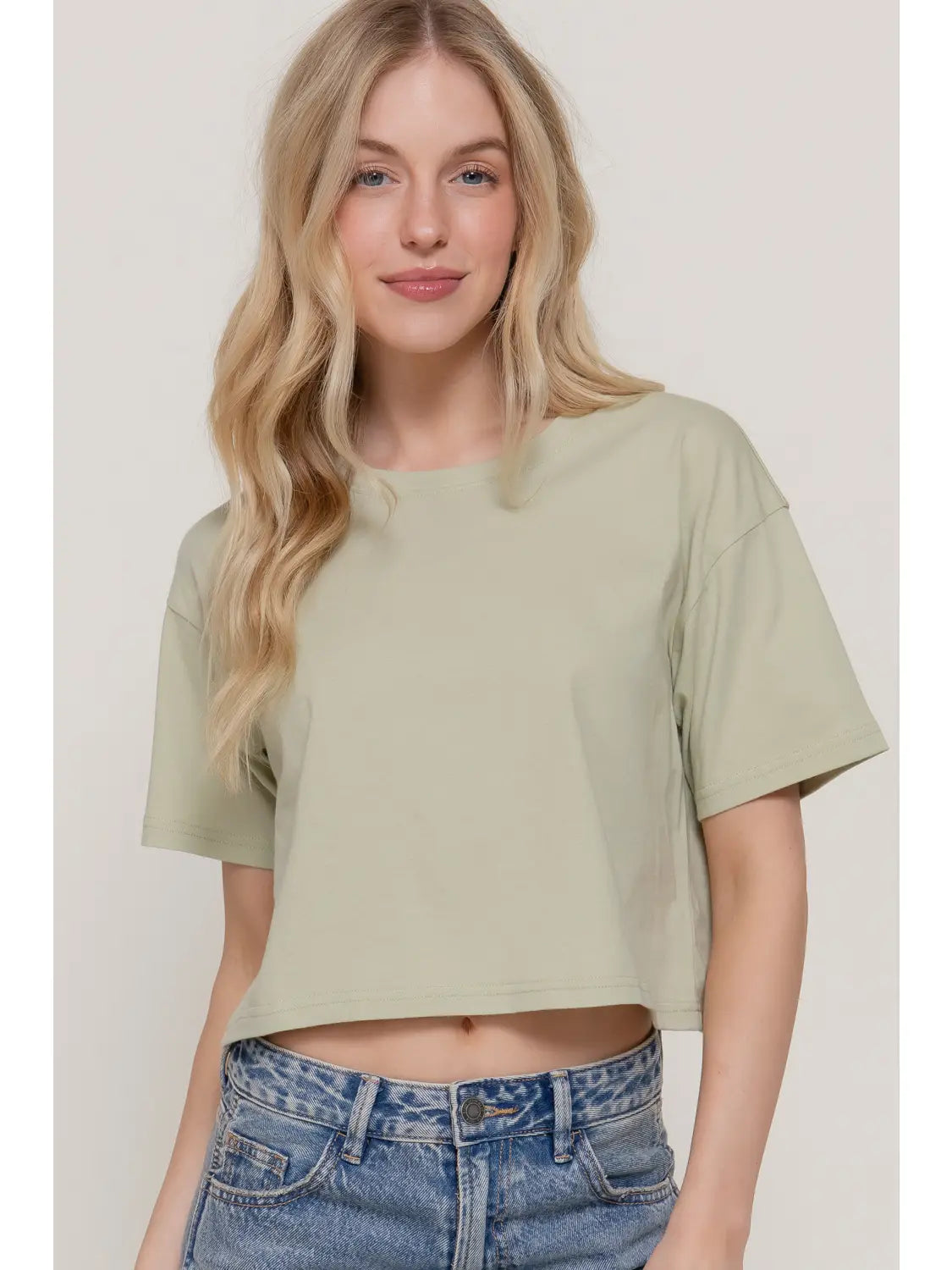 Short Sleeve Crew Neck