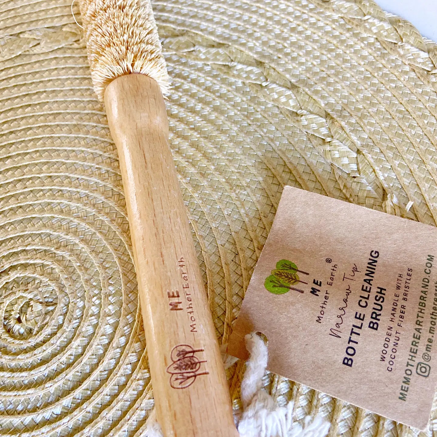 Coconut Bottle Cleaning Brush