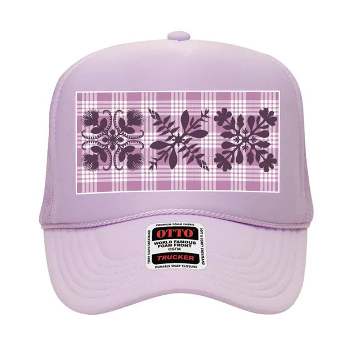 Pink Palaka Trucker Hat