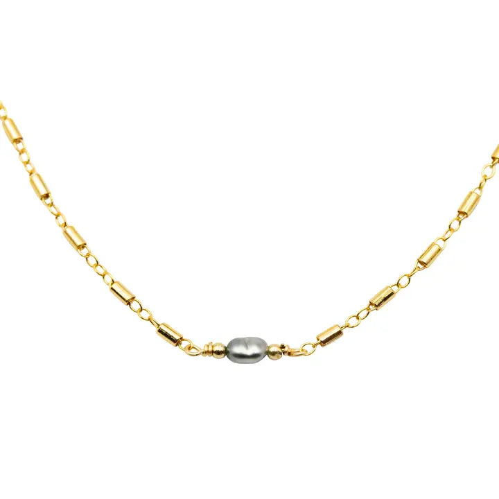 Tiny Tahitian Keshi Choker