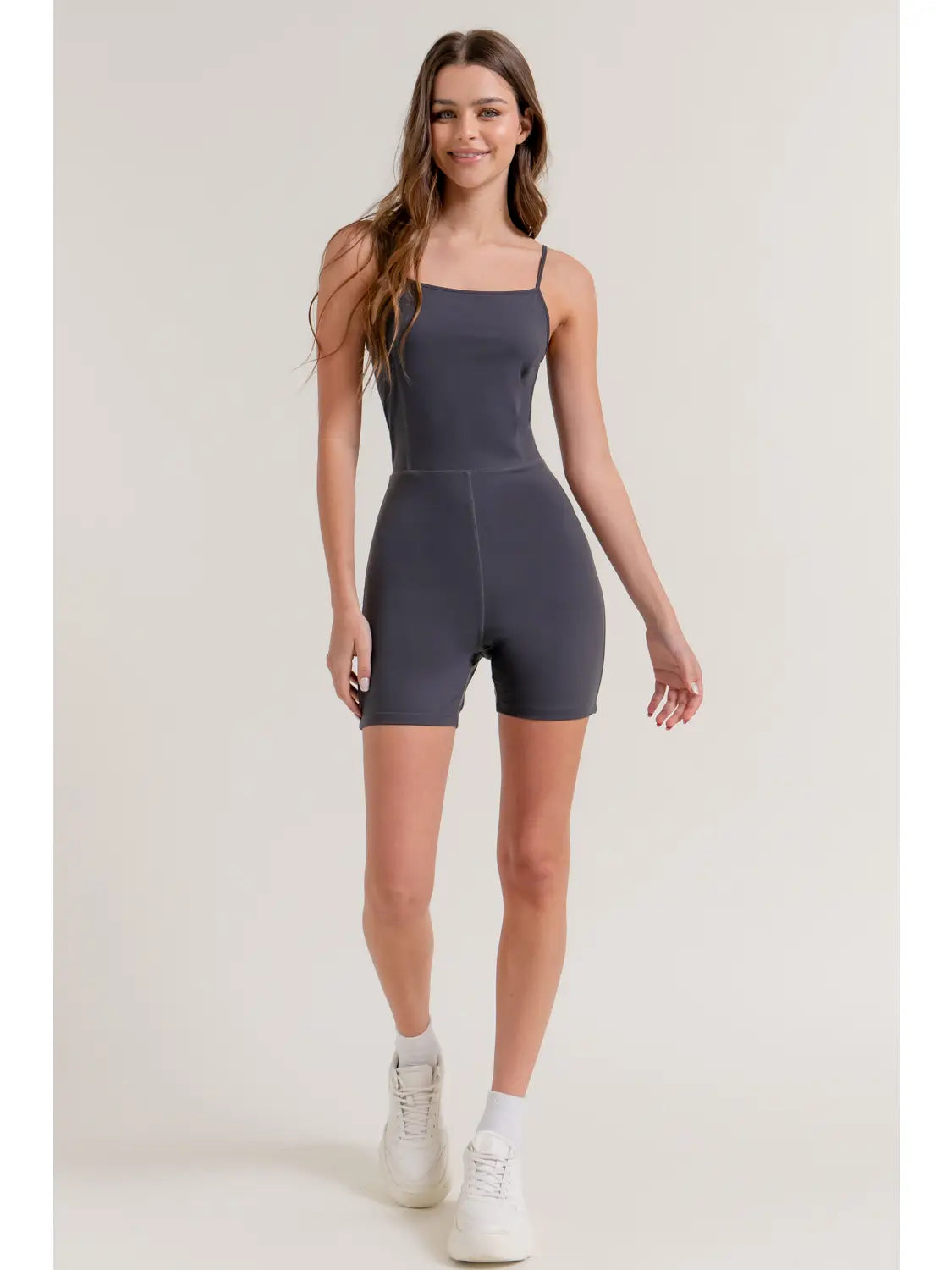 Active Wear Cami Romper