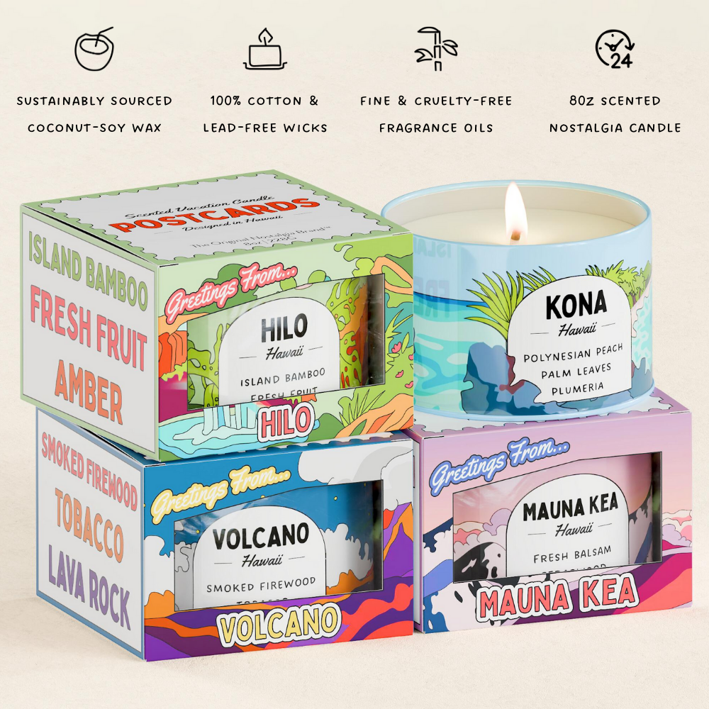 Kona, Hawaii | Scented Destination Candle