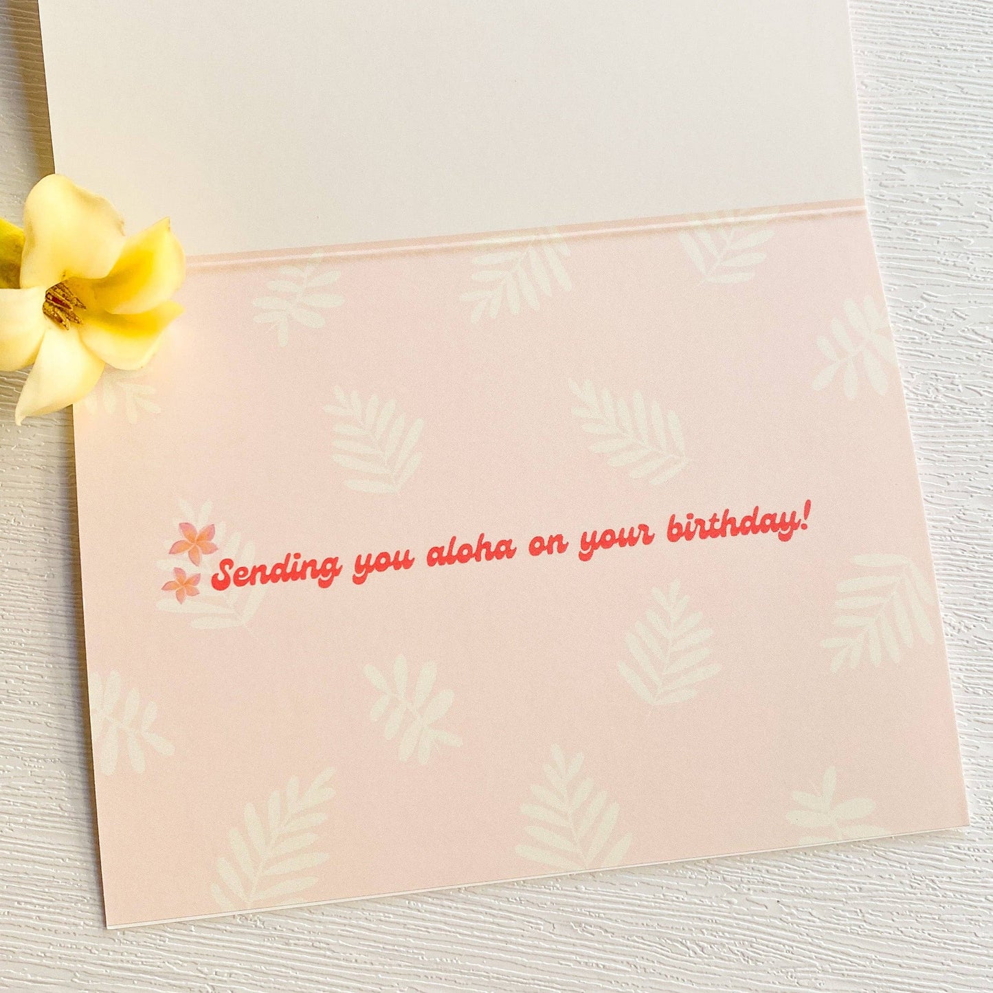Hauoli La Hanau HBD Card