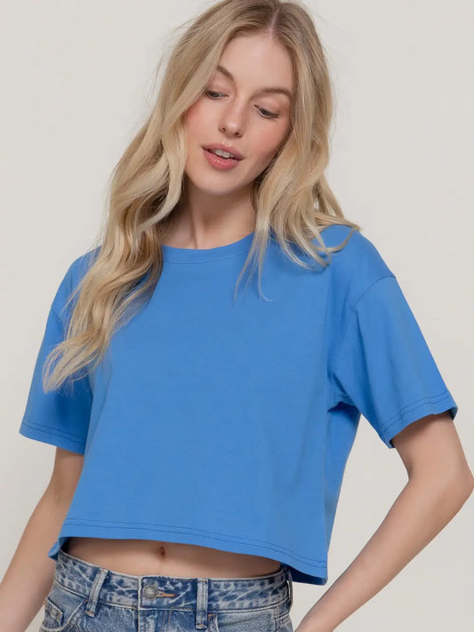 Short Sleeve Crew Neck