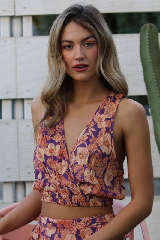 Floral Crop Top