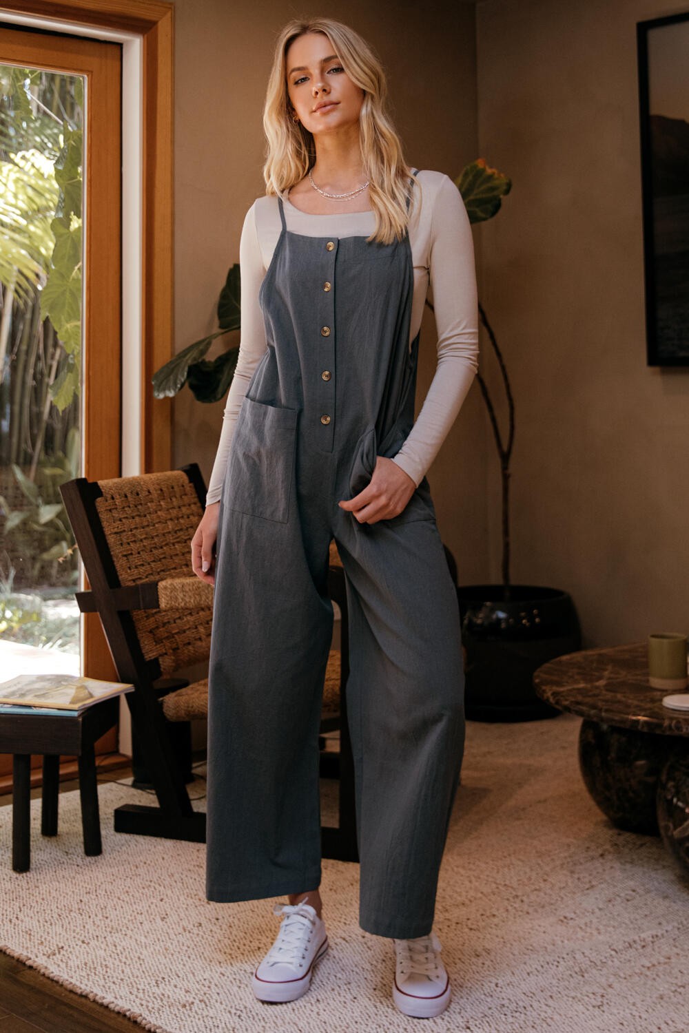 Adjustable Cami Jumpsuit