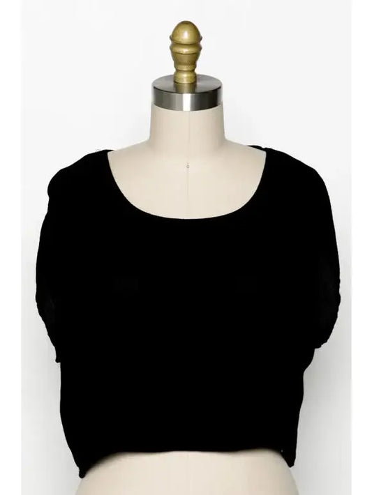Washed Crop Top