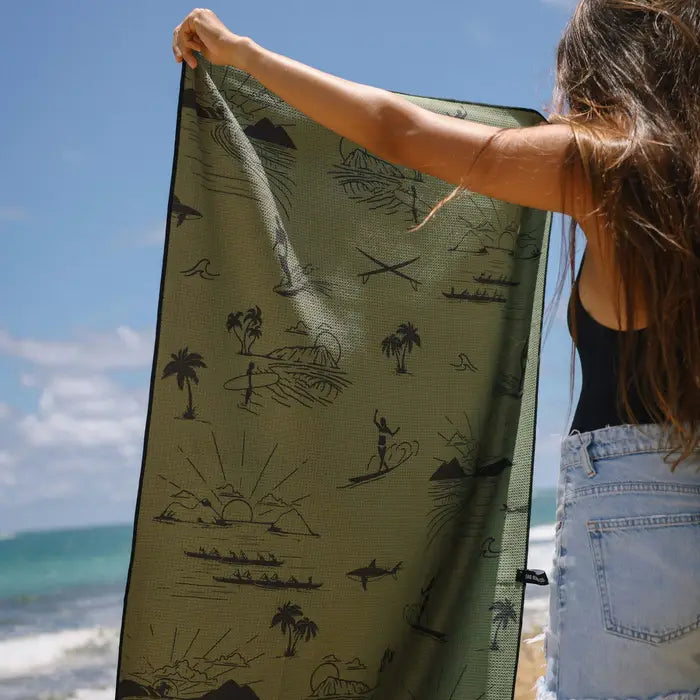 Beach Towel - Tag Aloha