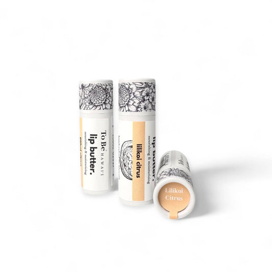 Lilikoi citrus lip butter.