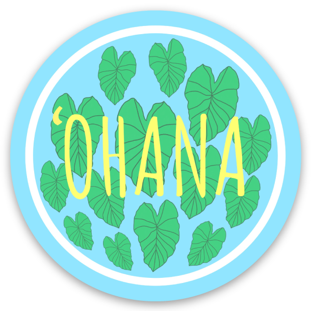 ʻOhana Mini Sticker