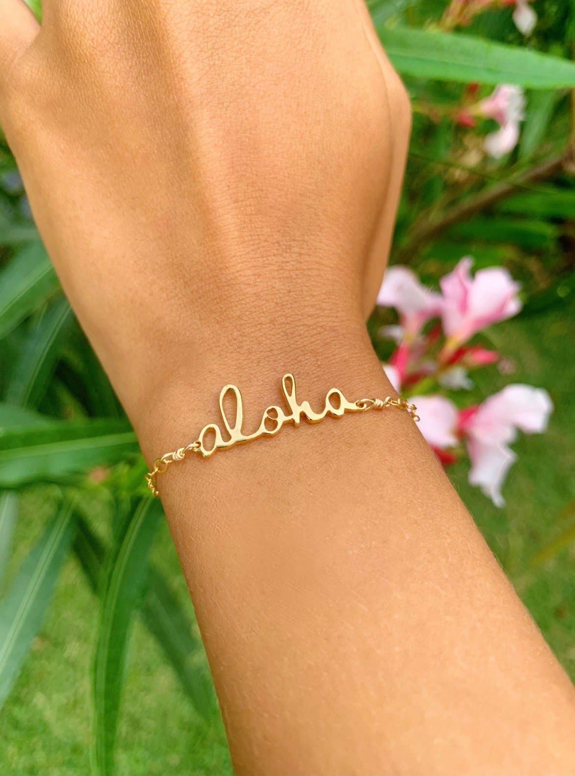 Aloha Chain Bracelet