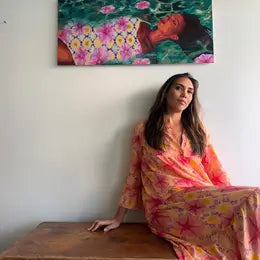 Women's Retro Maxi Dress