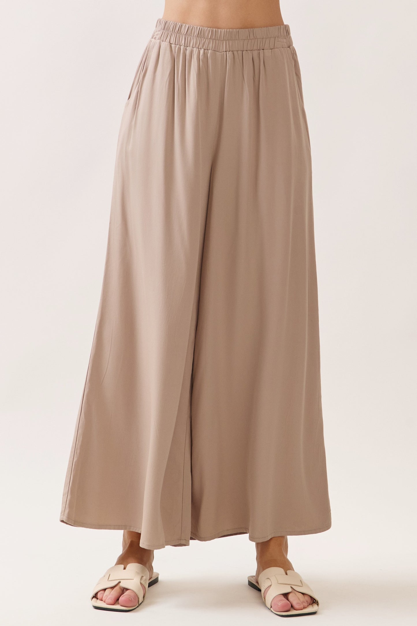 Woven Wide Leg Pants