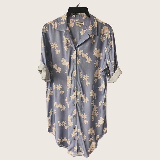 Women’s Shirt Dress in Periwinkle Pua