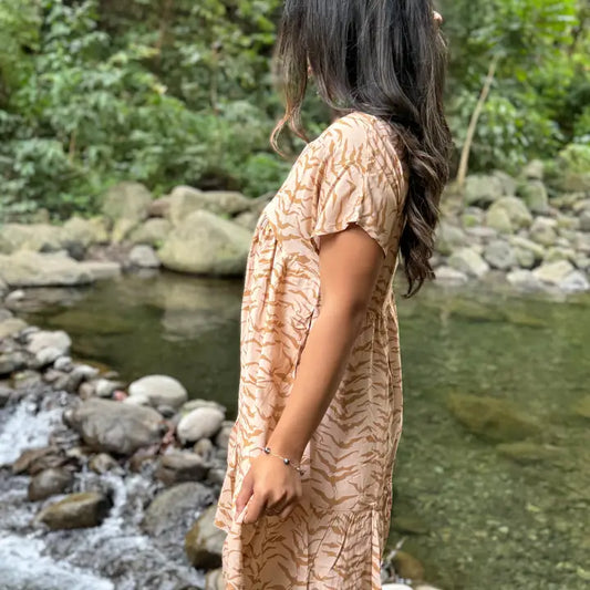 Women's Babydoll Dress in Wild Iwa