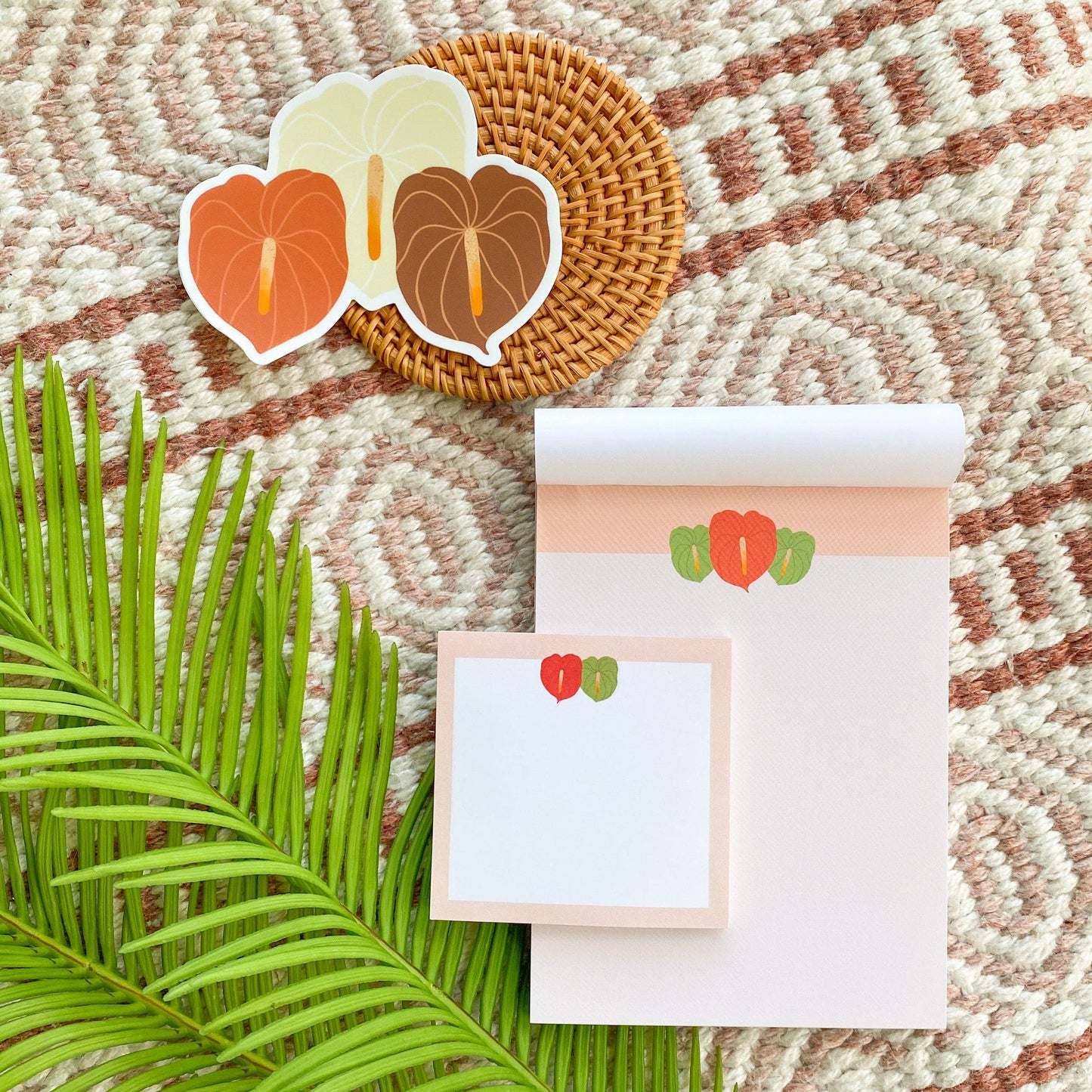 Anthurium Trio Sticker